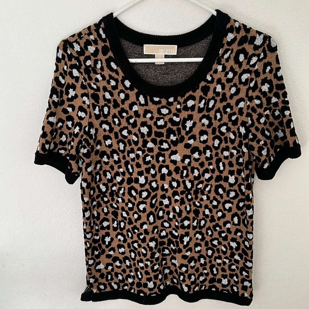 Michael Kors Cheetah Sweater